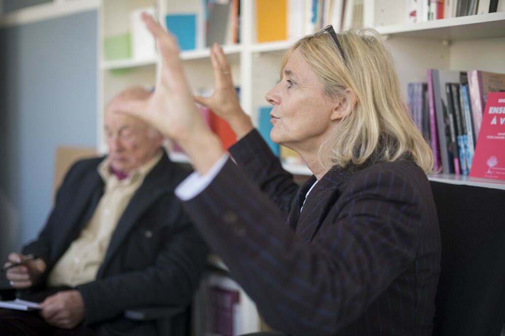 Interview croisée pour Altermondes : Florence Aubenas et Edgar Morin
