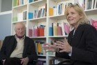 Interview croisée pour Altermondes : Florence Aubenas et Edgar Morin